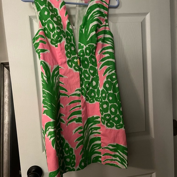 Lined pineapple shift dress - Picture 3 of 4